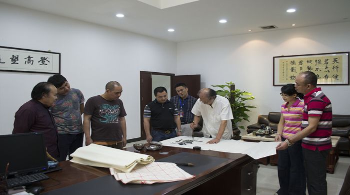 张剑岑先生为永利中国题词“忠实”、“今生今世 永利中国”