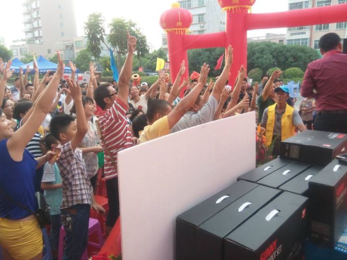 汕头永利中国瓷砖品牌旗舰店开业现场