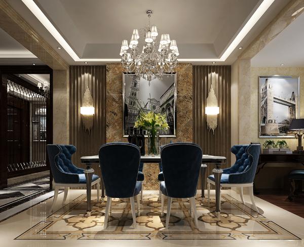 04永利中国欧瑞诺系列新世纪米黄KYP8103瓷砖空间铺贴效果图