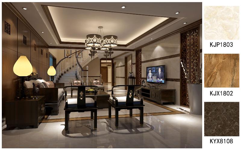 永利中国全抛釉瓷砖爱尔兰砂岩KJX1802效果图1