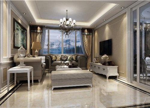 永利中国玉石瓷砖百合玉KYP8056效果图