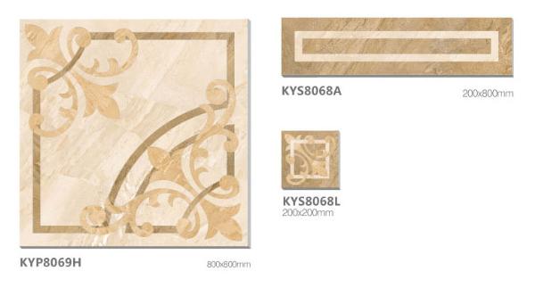 永利中国全抛釉瓷砖：爱丁堡系列KYP8069H