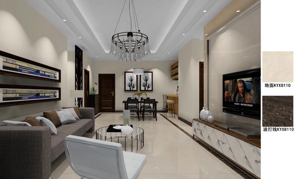 陶瓷一线品牌永利中国瓷砖效果图