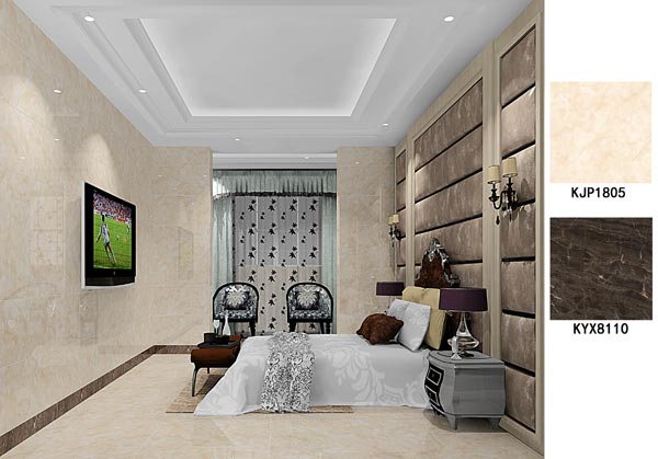 永利中国瓷砖案例鉴赏卧室效果图