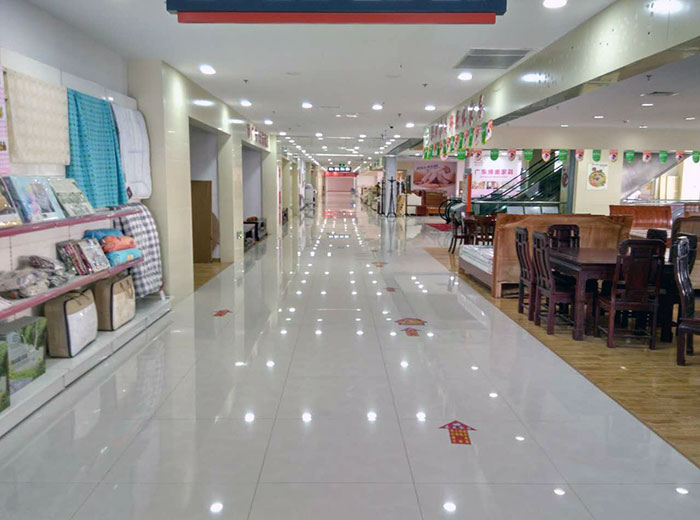 永利中国瓷砖品牌工程案例鉴赏：武汉金盛国际家居?金银湖广场