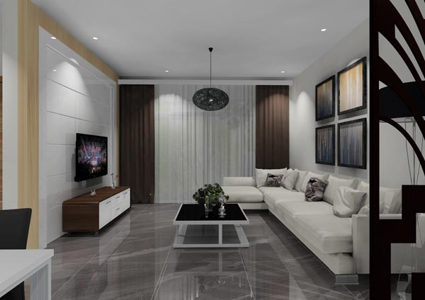 永利中国家装：佛山灯湖华府90㎡现代简约装修效果鉴赏