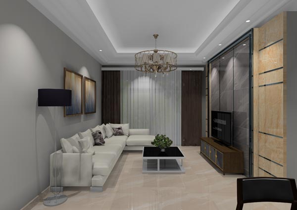 永利中国家装：佛山灯湖华府90㎡现代简约装修效果鉴赏