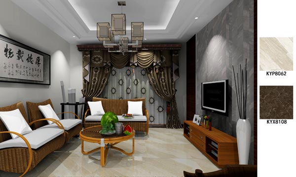 永利中国家装：佛山保利紫山国际115㎡中式气概装修鉴赏