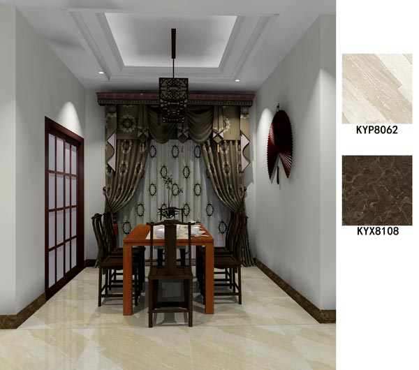 永利中国家装：佛山保利紫山国际115㎡中式气概装修鉴赏