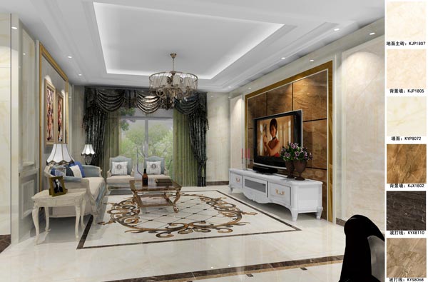 永利中国家装：天津廊坊塞纳荣府148㎡简欧气概装修鉴赏