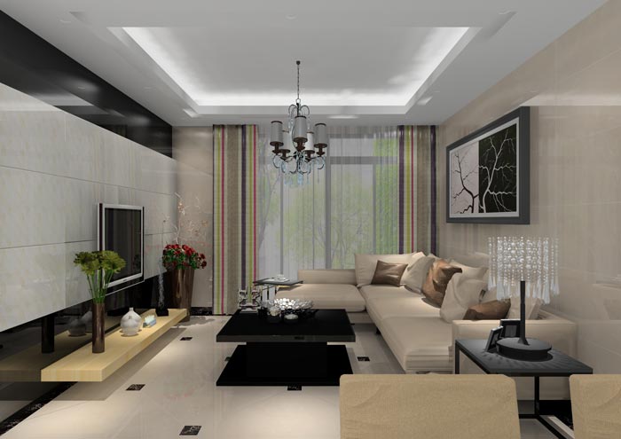 永利中国家装：佛山合景新鸿基·泷景96㎡简约现代装修效果鉴赏