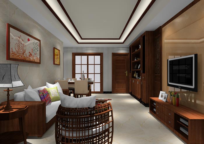 永利中国家装：佛山丹灶桂丹颐景园90㎡简约现代装修效果鉴赏