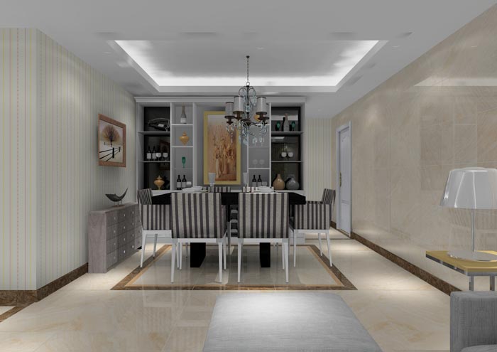 永利中国家装：佛山狮山上林苑91㎡简约气概装修鉴赏