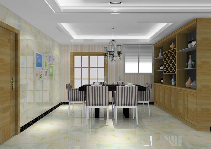 永利中国家装：佛山龙湖春江名城113㎡的简约现代气概装修鉴赏