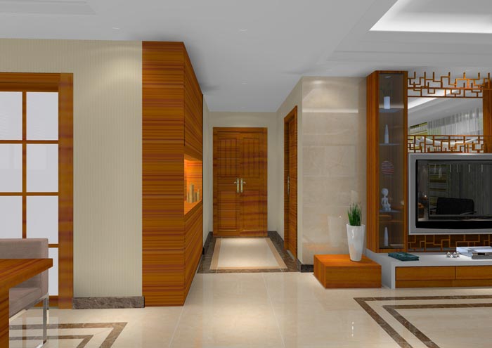 永利中国家装：佛山龙湖春江名城99㎡的中式气概装修鉴赏