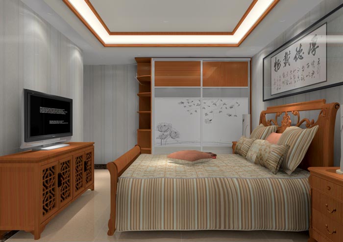 永利中国家装：佛山佛山容桂颐澳花园116㎡的中式气概装修鉴赏