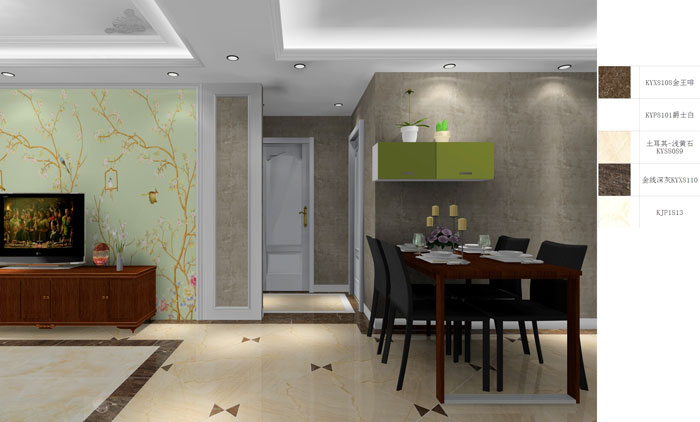 永利中国家装：成都时代漂亮78㎡的简欧气概装修鉴赏