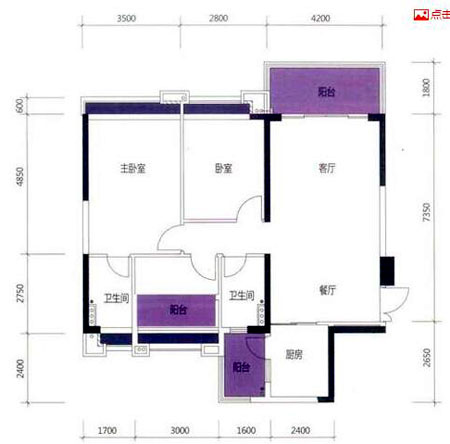 永利中国家装：佛山禅城怡翠晋盛花园100㎡的现代气概装修鉴赏