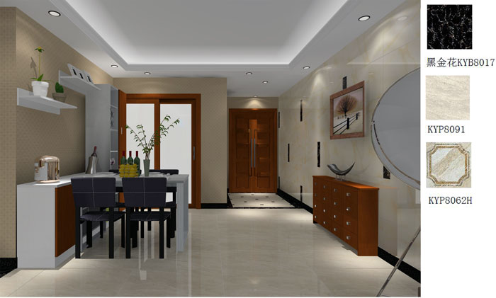 永利中国家装：佛山禅城怡翠晋盛花园91㎡的现代气概装修鉴赏