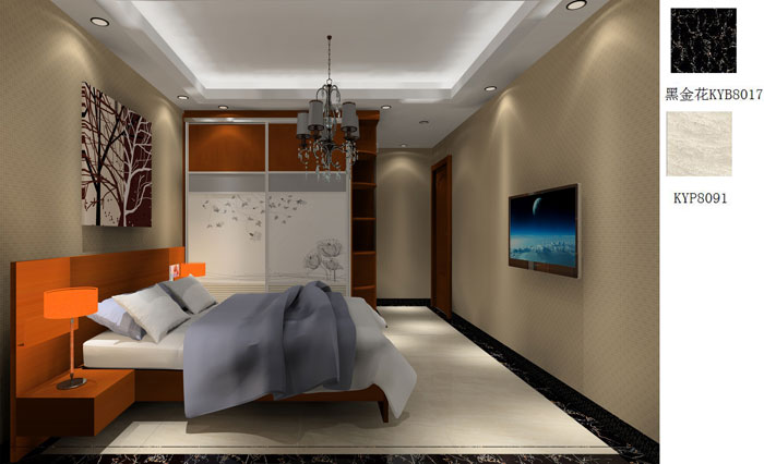 永利中国家装：佛山禅城怡翠晋盛花园91㎡的现代气概装修鉴赏