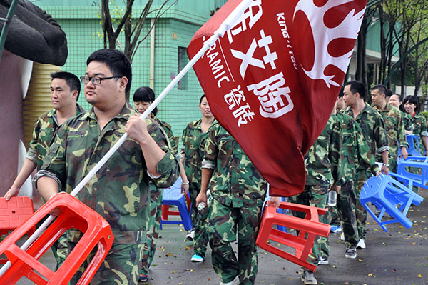 2013年8月永利中国拓展训练