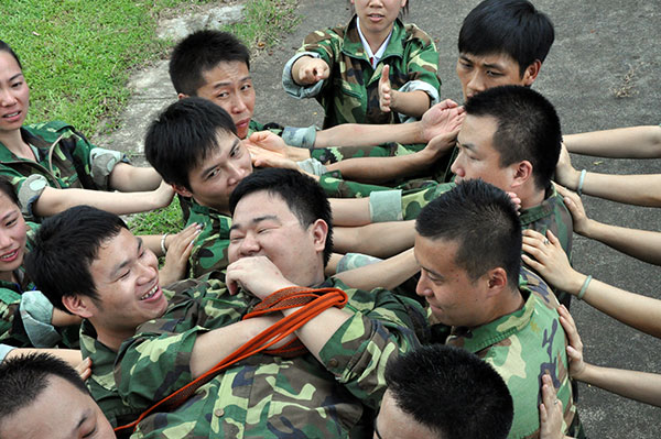 2013年8月永利中国拓展训练