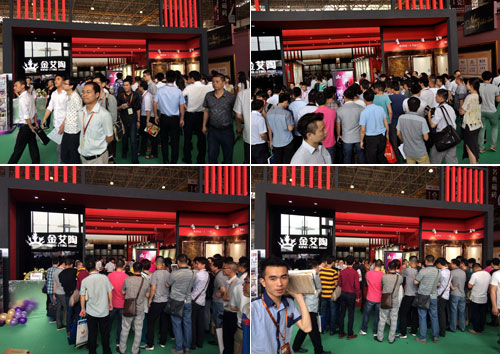 永利中国展位人群火爆