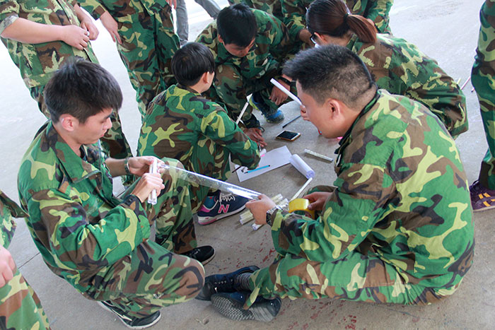 2017年2月13-15日，，，，，，永利中国“虎狼道”户外拓展训练圆满竣事